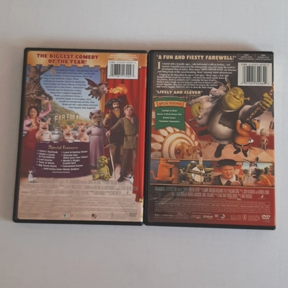 Shrek, Shrek 2, Shrek the Third & Shrek Forever After Widescreen DVD Bundle - Picture 5 of 13